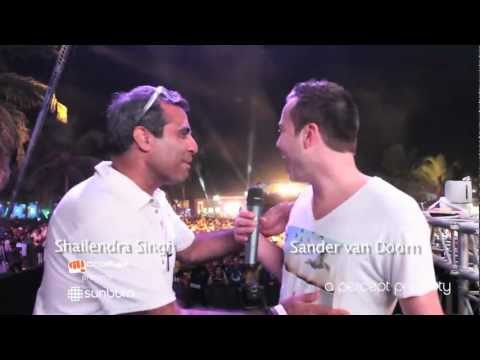 Sander Van Doorn Interview @ Sunburn Goa 2012