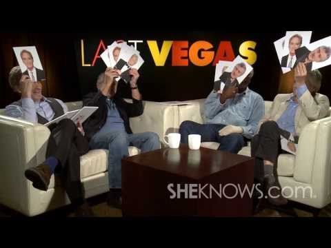 Morgan Freeman, Michael Douglas, Robert DeNiro, & Kevin Kline Play a Game - Celebrity Interview