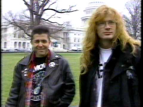 Megadeth - Dave Mustaine on  Headbangers Inaugural Ball 1993