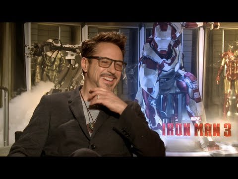 IRON MAN 3 Interviews: Robert Downey Jr, Gwyneth Paltrow, Ben Kingsley, Don Cheadle and Guy Pearce