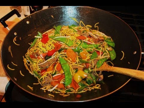 Spicy Beef Noodle Stirfry.