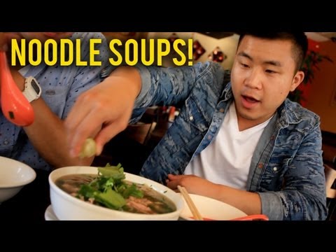 ASIAN NOODLE SOUPS!