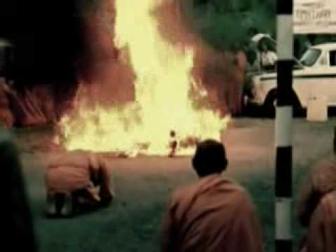 buddhist monk - self immolation