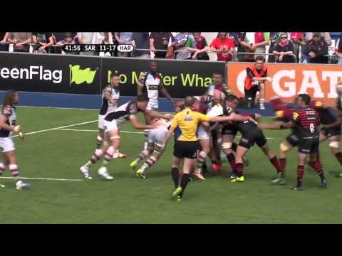 AVIVA Premiership Rugby Semi Final - Saracens vs Harlequins (2013/14)