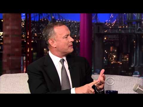 Tom Hanks on David Letterman - October 7 2013