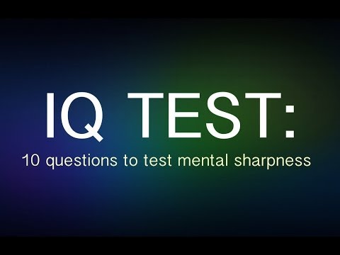 IQ Test: 10 Questions