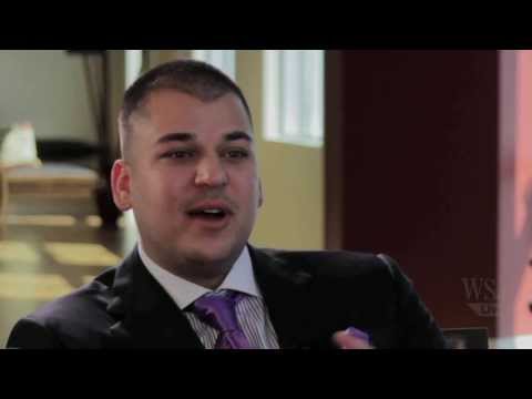 Rob Kardashian Talks to the WSJ's Lee Hawkins about His Sock Line, Arthur George