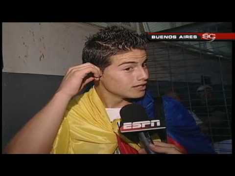 James Rodríguez, las sensaciones de su 1er. título