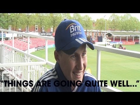 Joe Root interview and action from the nets