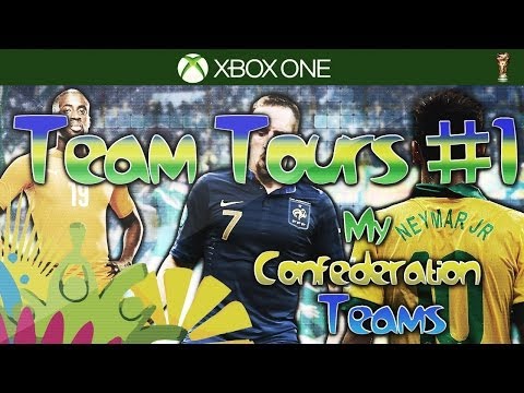 FUT WORLD CUP TEAM TOURS #1 | MY CONFEDERATION TEAMS | [FIFA 14 NEXT GEN]