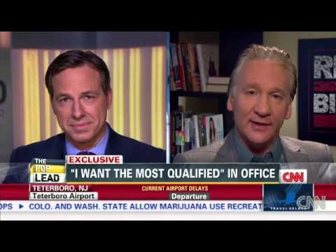 2014 CNN Jake Tapper Interview with Bill Maher about Politics - Amazing!!