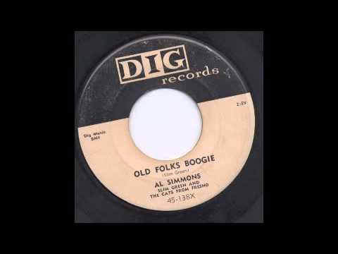 AL SIMMONS - OLD FOLKS BOOGIE - DIG