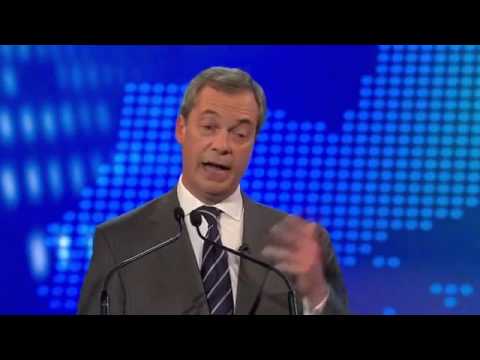 UKIP Nigel Farage vs Nick Clegg, BBC Europe debate 2 02Apr14