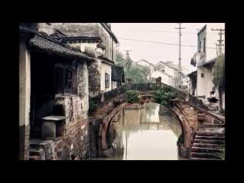 The old arch and flat stone bridges in Huzhou, China