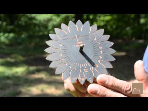 John Shultz Explains How A Sundial Works