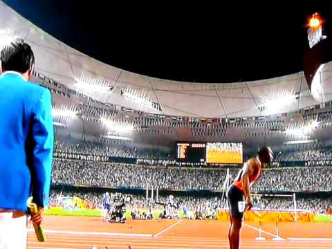 Mens 4 X 400 Relay with Jeremy Wariner, LaShawn Merritt, David Neville and Angelo Taylor