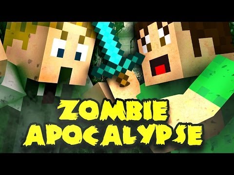 MINECRAFT: ZOMBIE APOCALYPSE Part 1 | Toby & Tim