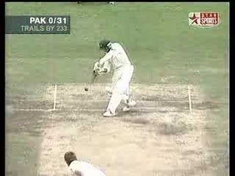 Yasir Hameed vs Glenn McGrath Part 1