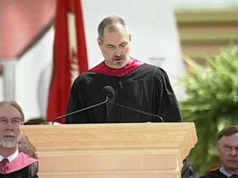 Steve Jobs' 2005 Stanford Commencement Address (with intro by President John Hennessy)