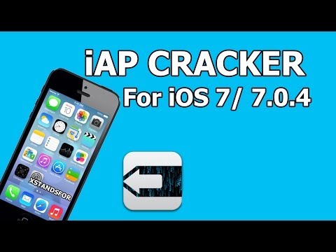 iAP Cracker For iOS 7/ 7.0.4