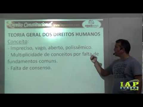 Aula Direitos Humanos - PRF - IAP Cursos Online