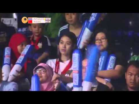 2014 BCA Indonesian Open SF [WS] Ratchanok  vs  Wang Shixian (TV)