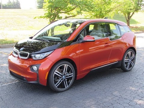 2014 BMW i3 Start Up, Test Drive, and In Depth Review