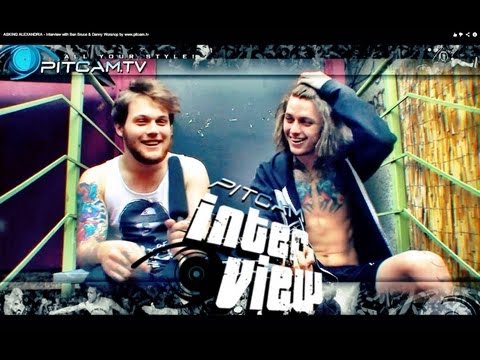 ASKING ALEXANDRIA - Interview with Ben Bruce & Danny Worsnop by www.pitcam.tv