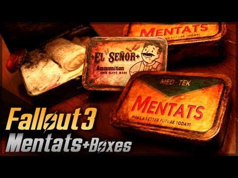 Mentats + Plus Boxes // Fallout 3 // Props Travel Kit Tutorial