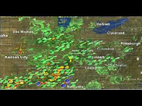 A Hard Rain's a Gonna Fall - Observe Storm Seeding US - Arkansas to Get One Foot of Rain Mid-Week