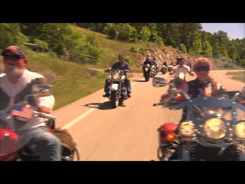 Motorcycling in Arkansas, USA  - Unravel Travel TV