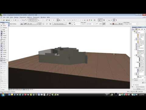 How to create topography in ArchiCAD