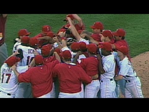 2002 ALDS Gm4: Angels defeat Yankees