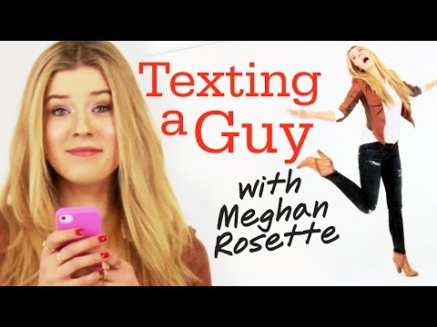 Texting Your Crush with MeghanRosette - Seventeen Daily