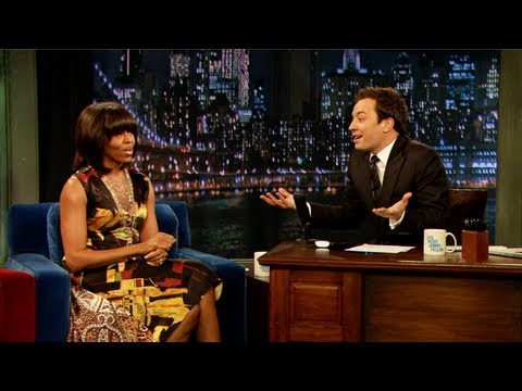 First Lady Michelle Obama on Dancing, TV (Late Night with Jimmy Fallon)