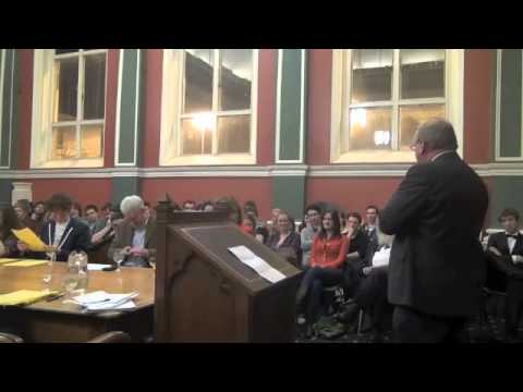 Jim Allister wins Trinity College Dublin debate