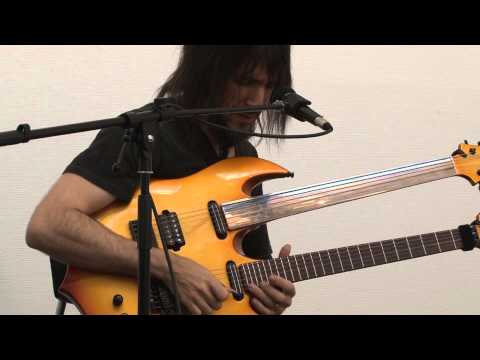 Guns N' Roses guitarist Ron Thal aka Bumblefoot: clinic at Copenhagen Guitar Show 2013