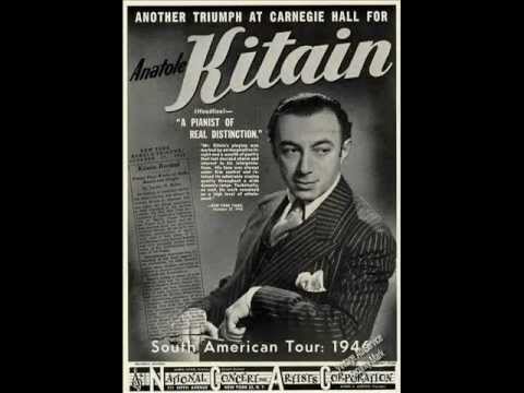 Anatole Kitain plays Liszt Petrarch Sonnet 123