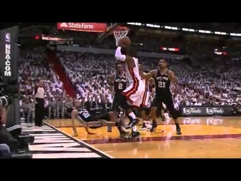 NBA PlayOffs 2013   San Antonio Spurs VS Miami Heat   Final Game 6 EN