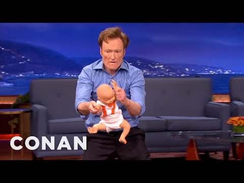 Steven Ho Shows Conan How To Weaponize A Baby - CONAN on TBS