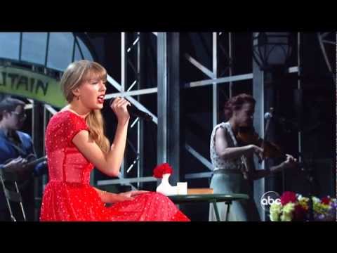 Taylor Swift - Begin Again - CMA Awards 2012