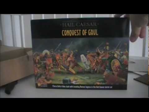 unboxing hail ceasar conquest of gaul part 1