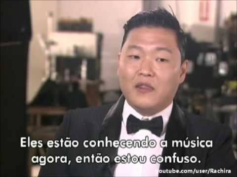 [2013.01.13] Brazilian TV show 'Fantástico' Interviews Psy (FULL VER.)