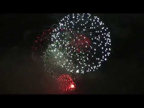 4th of July Fireworks Celebration in Nashville Tennessee (2013)