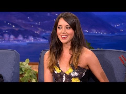 Aubrey Plaza: F#*% You Old People, I'm Going To Live Forever! - CONAN on TBS