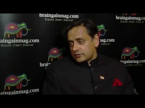 Shashi Tharoor, India's Minister of State for Human Resources Development