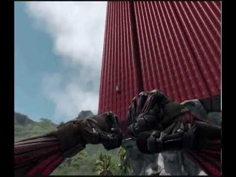 Crysis Physics - 3'000 barrel explosion