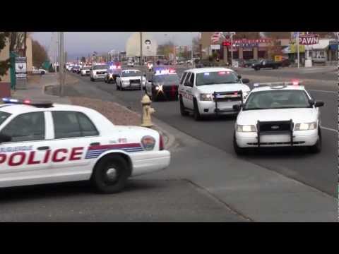 APD Albuquerque Police Department, BCSO Convoy with Lights and Sirens