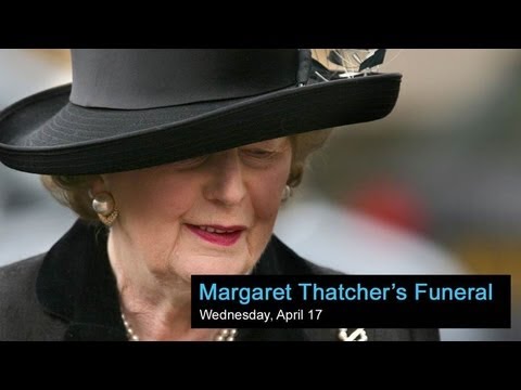 Margaret Thatcher's Funeral - starts at 9:30 GMT