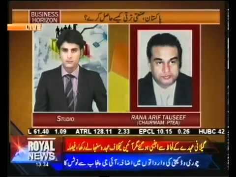 Suggestions for Economy Revival in Pakistan   Business Horizon 3 july 2012 SD